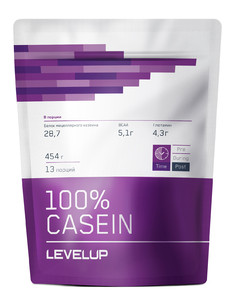 Купить LevelUp Casein 454 гр, цена 774 руб. с доставкой по Калуге | Market Do4a
