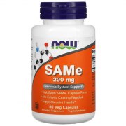 Заказать NOW SAM-E 200 мг 60 вег капс