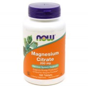 Заказать NOW Magnesium Citrate 200 мг 100 таб