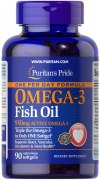 Заказать Puritan’s Pride One Per Day Omega-3 Fish Oil 1400 мг 90 капс