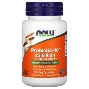 Заказать NOW Probiotic - 10 25 Billioin 50 вег капс