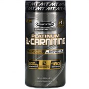 Заказать MuscleTech Essential Series Platinum 100% L-Carnitine 180 капс