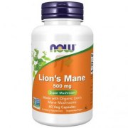 Заказать NOW Lion's Mane 500 мг 60 вег капс