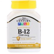 Заказать 21st Century Vitamin B-12 2500 мкг 110 таб