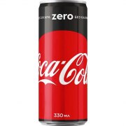 Заказать Coca-Cola Zero 330 мл ж/б