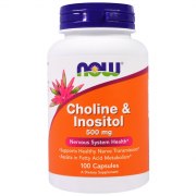 NOW Choline&Inositol Nervous System Health 100 капс